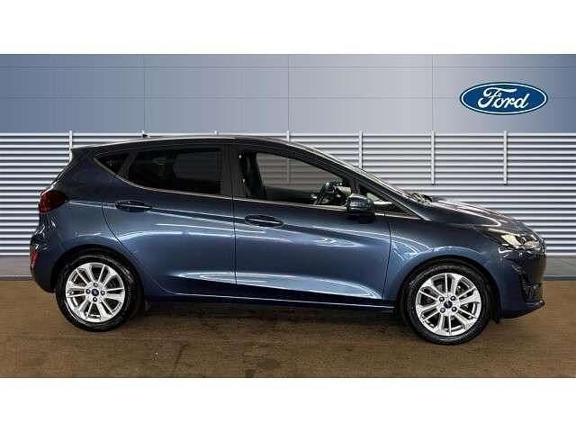 Used Ford Fiesta Titanium X 125 HP (91 kW) 2023 Blue Hatchback