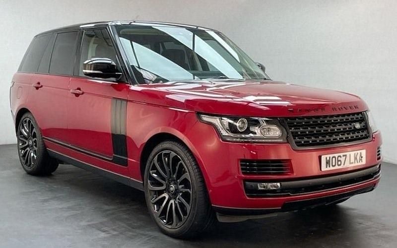 Used Land Rover Range Rover Autobiography 258 HP (189 kW) 2017 Red SUV