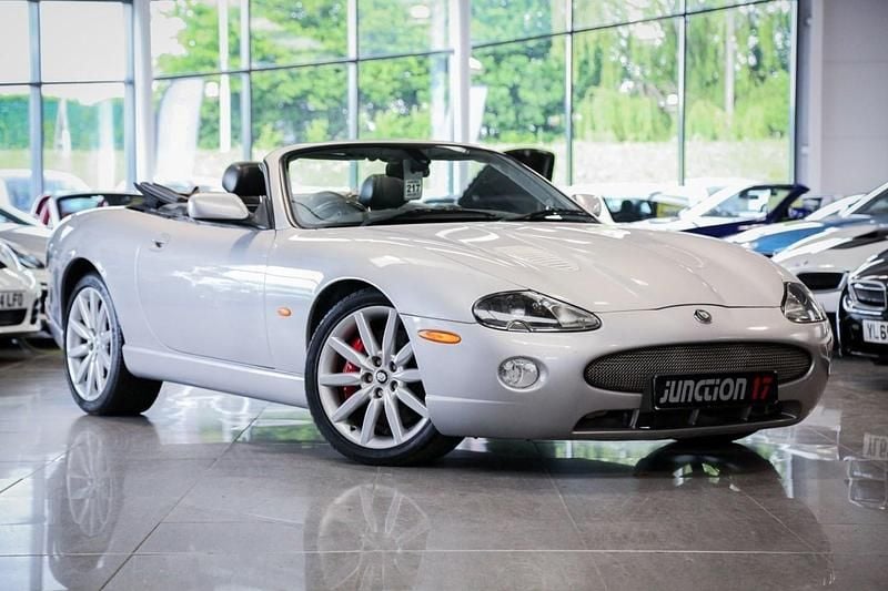 Silver Used 2005 Jaguar XKR Supercharged Cabriolet | £8,975 (Good price) - Image 1/3