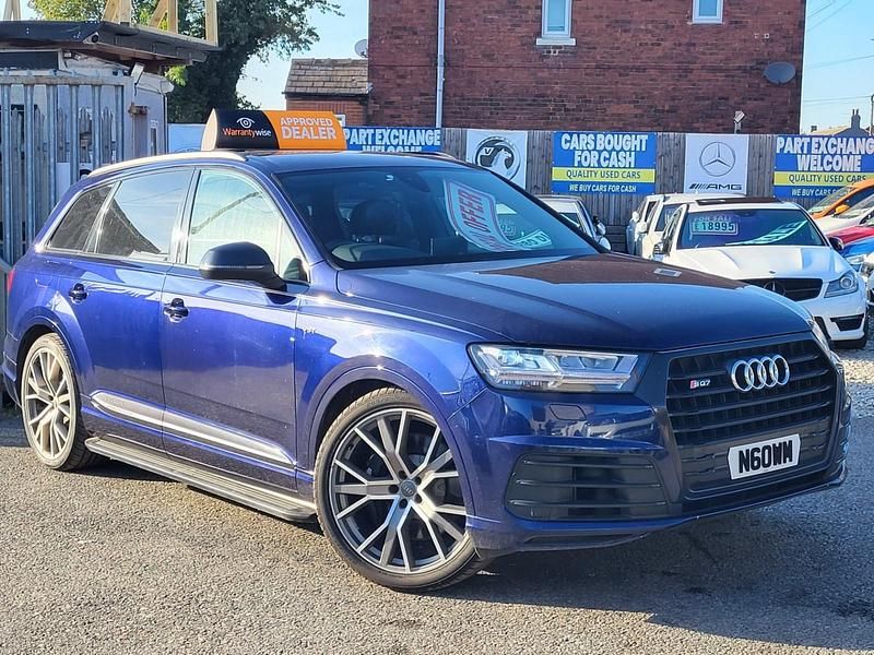 Used Audi SQ7 Performance 2018 Blue SUV