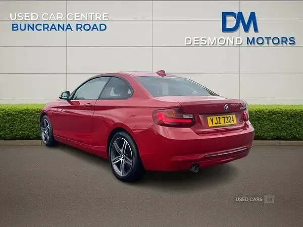 Used BMW 218 Sport Line 2016 Red Coupe