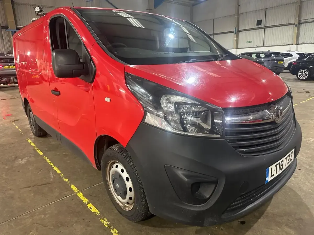 Used Vauxhall Vivaro 2018 Red