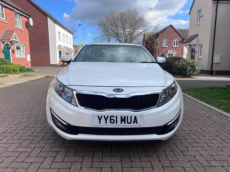 Used Kia Optima 2012 White Sedan