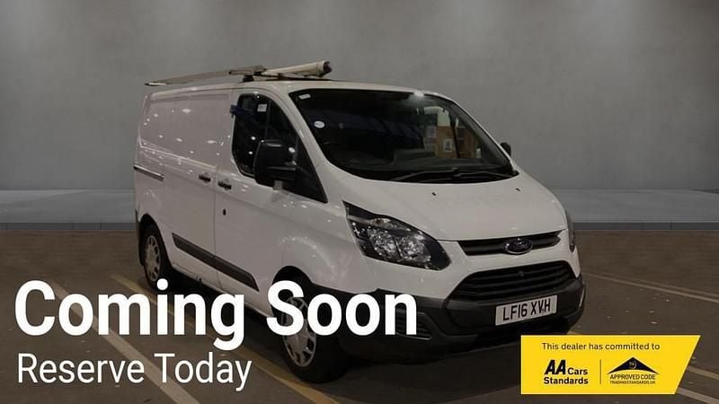 Used Ford Transit Custom 100 HP (73 kW) 2016 White Van