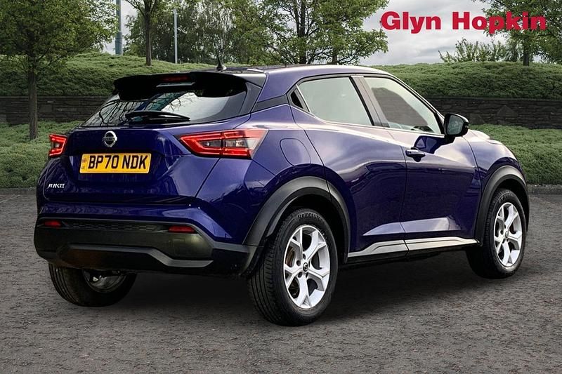 Used Nissan Juke Acenta 2020 Blue SUV