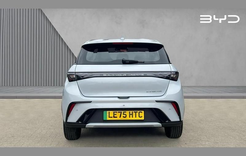 New BYD Dolphin Active 69 kW (95 HP) 2025 White Hatchback