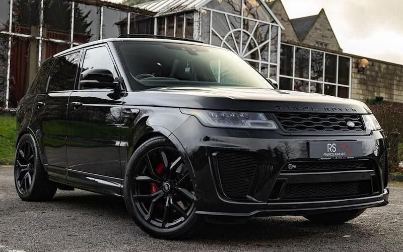 Used Land Rover Range Rover Sport SVR 575 HP (422 kW) 2019 Black SUV