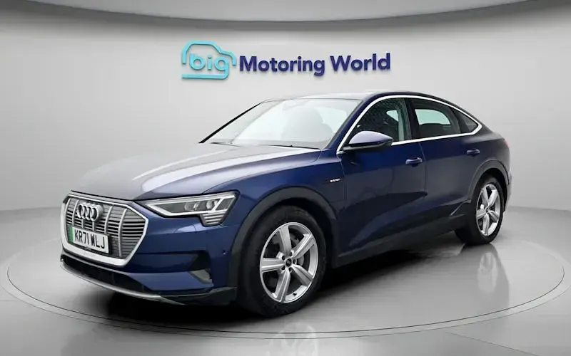 Used Audi e-tron Sportback 300 kW (408 HP) 2021 Blue SUV