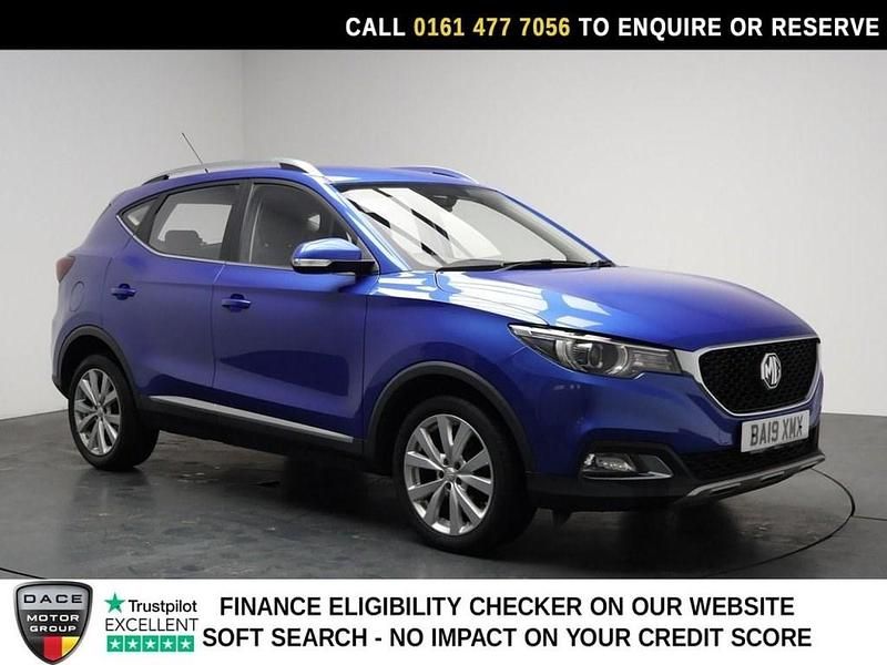 Used MG ZS Excite 111 HP (81 kW) 2019 Blue Hatchback