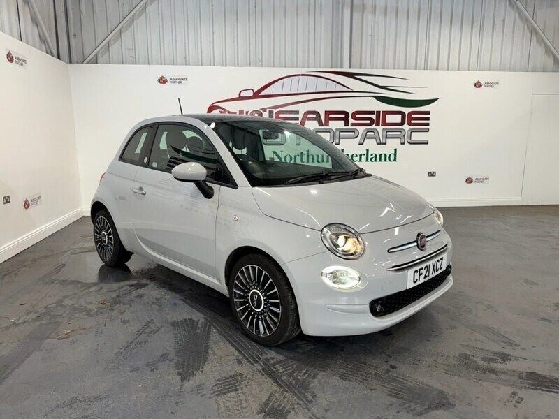 Grey Used 2021 Fiat 500 Launch Edition Hatchback | £9,999 (Fair price) - Image 1/4
