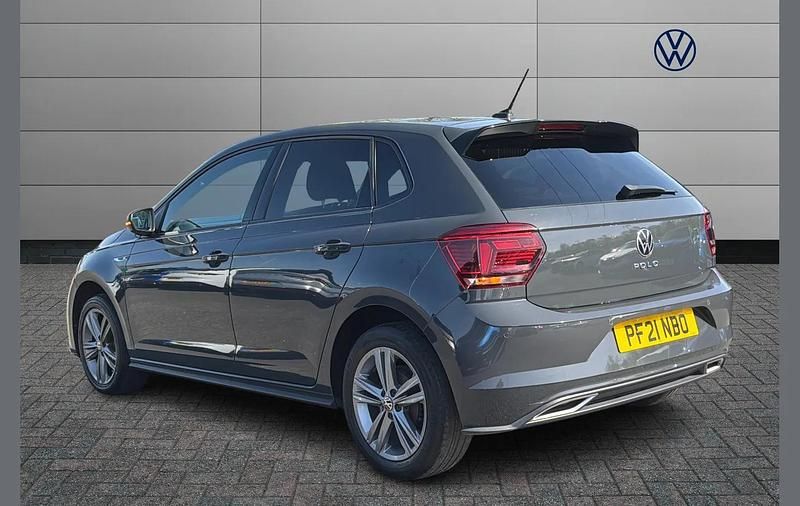 Used VW Polo R-line 95 HP (69 kW) 2021 Grey Hatchback