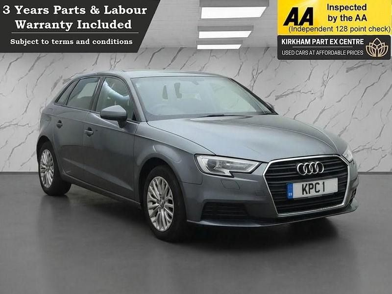Used Audi A3 Sportback Design 116 HP (85 kW) 2017 Grey Hatchback
