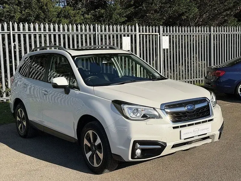 Used Subaru Forester Premium 2017 White SUV