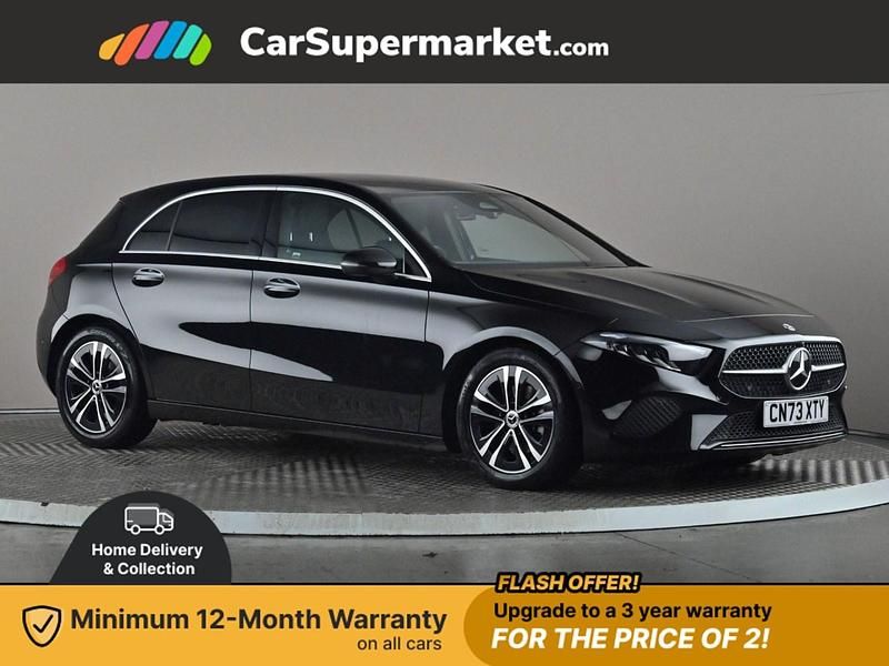 Black Used 2023 Mercedes A180 Executive Hatchback | £20,697 (Fair price) - Image 1/3