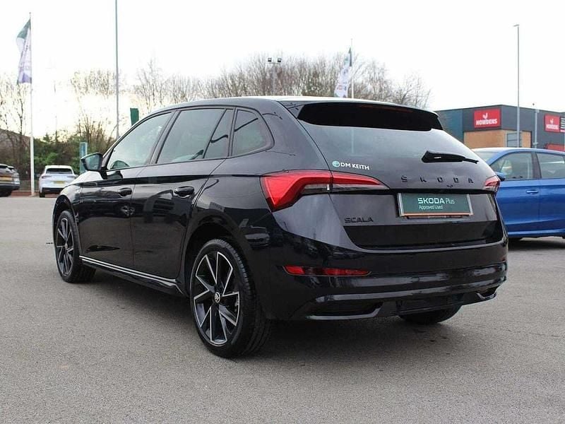 Used Skoda Scala Monte Carlo 110 HP (80 kW) 2022 Black Hatchback