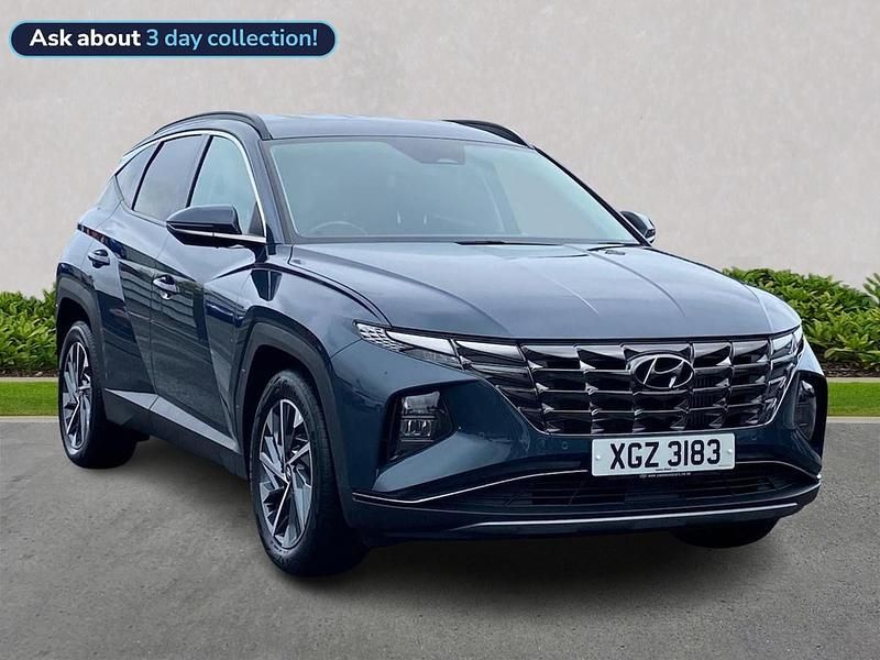 Blue Used 2022 Hyundai Tucson Premium SUV | £15,468 (Fair price) - Image 1/4