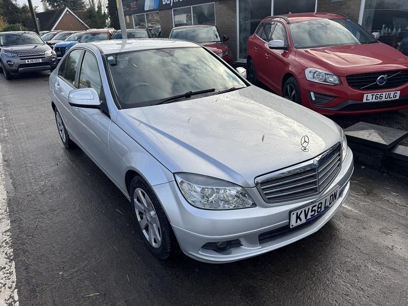 Used Mercedes C180 SE 156 HP (114 kW) 2008 Silver Sedan