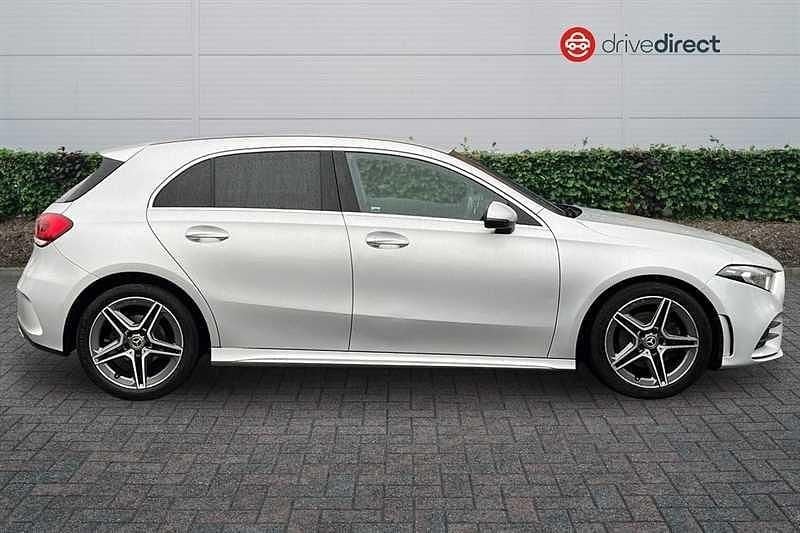 Used Mercedes A150 AMG line 150 HP (110 kW) 2021 Silver Hatchback