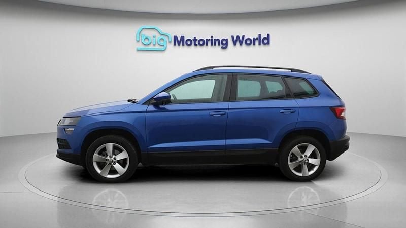Used Skoda Karoq SE 109 HP (80 kW) 2022 Blue SUV