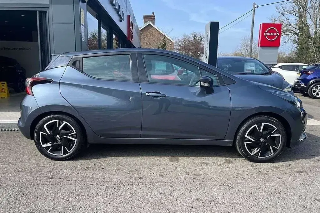 Used Nissan Micra Acenta 91 HP (66 kW) 2021 Grey Hatchback