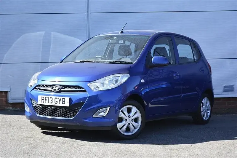 Używany Hyundai i10 Active 85 KM (62 kW) 2013 Niebieski Hatchback