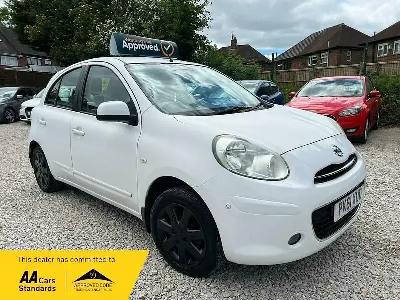 Used Nissan Micra Shiro 2012 White Hatchback