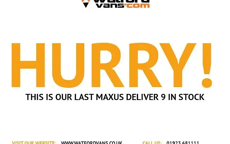 Used Maxus V90 150 HP (110 kW) 2024 Van