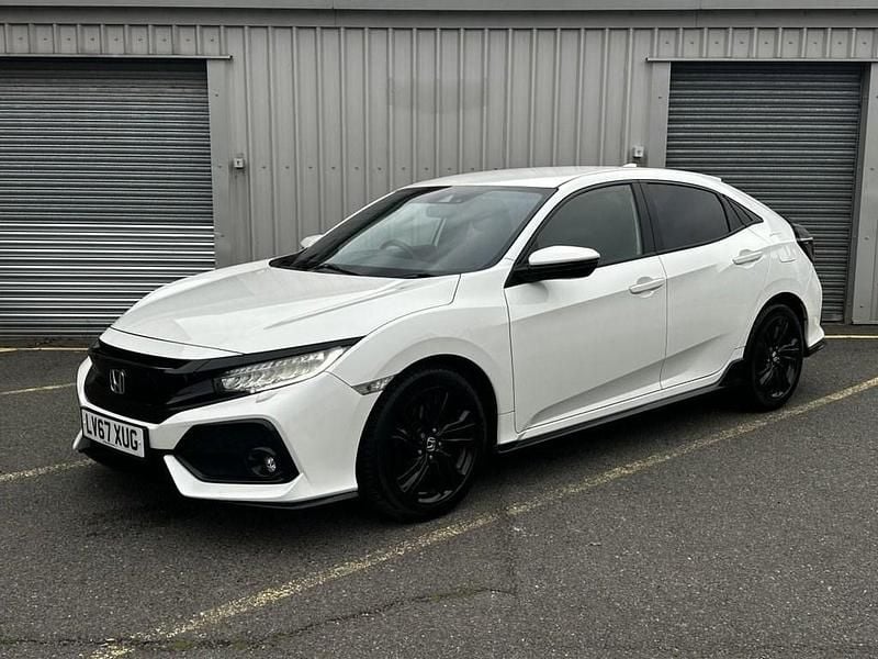 White Used 2017 Honda Civic Sport Hatchback | £12,500 (Good price) - Image 1/4