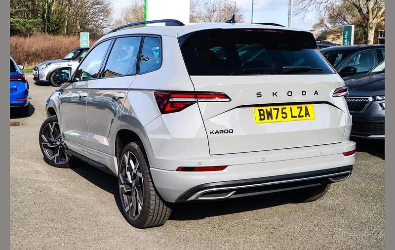 Used Skoda Karoq SportLine 150 HP (110 kW) 2026 Grey SUV
