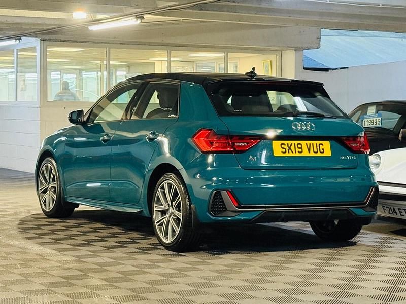 Used Audi A1 S-Line 2019 Green Hatchback