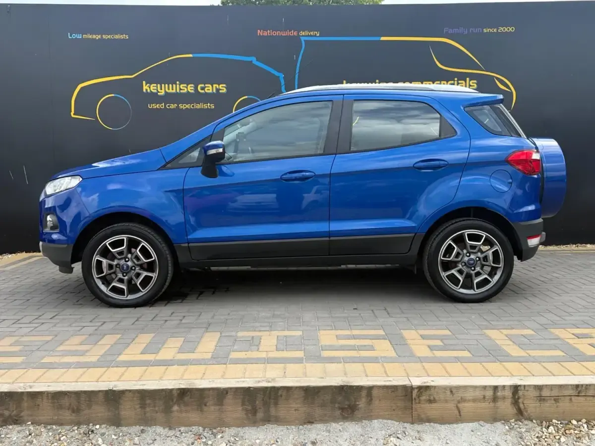 Usado Ford Ecosport Titanium 125 HP (91 kW) 2016 Azul SUV