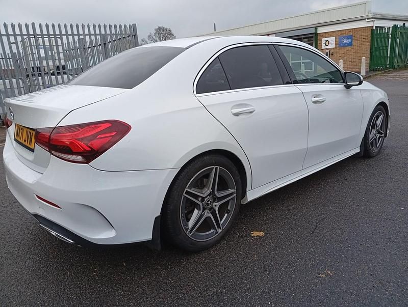 Used Mercedes A220 AMG line 2021 White Sedan