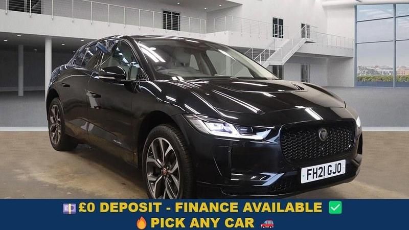 Black Used 2021 Jaguar I-Pace SE SUV | £16,299 (Fair price) - Image 1/4