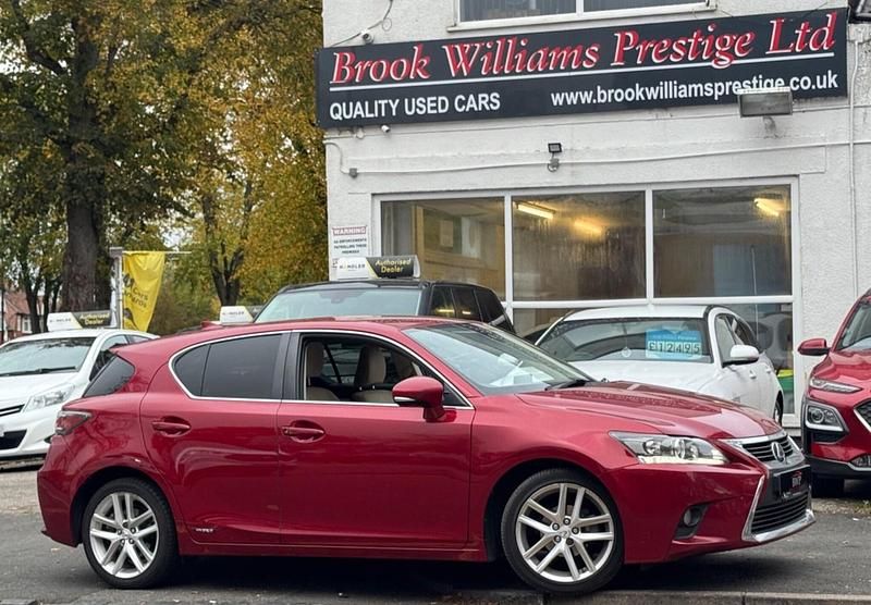 Red Used 2016 Lexus CT200h Hatchback | £8,495 (Fair price) - Image 1/1