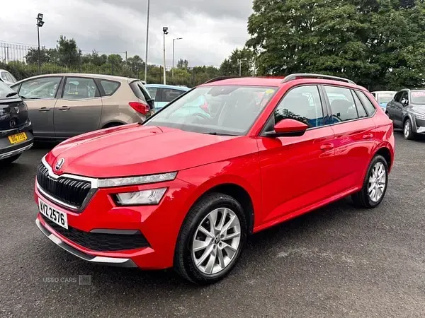 Used Skoda Kamiq SE 114 HP (83 kW) 2020 Red SUV