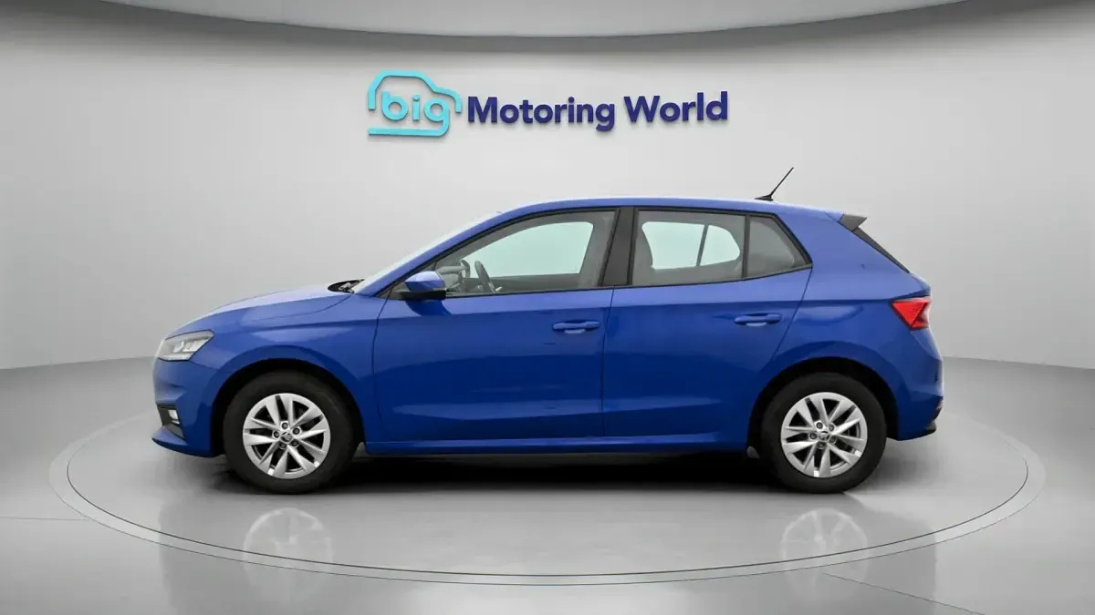 Used Skoda Fabia Comfort 110 HP (80 kW) 2023 Blue Hatchback