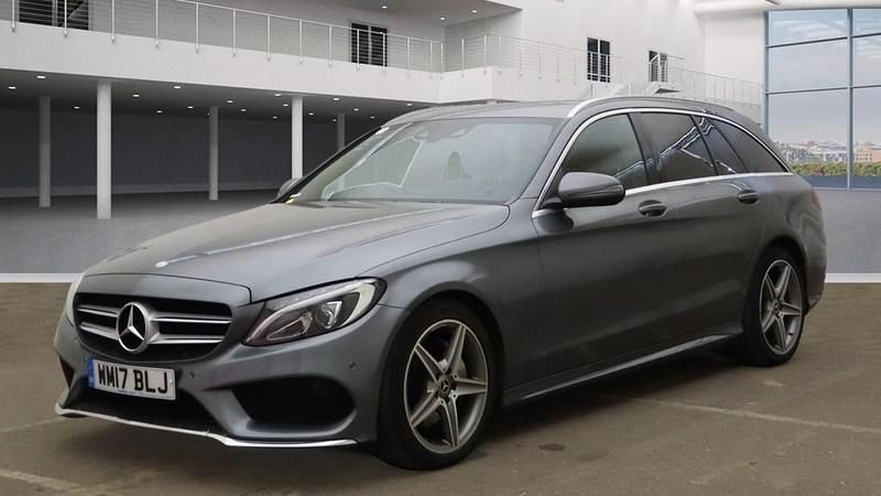 Used Mercedes C220 AMG line 2017 Grey Estate
