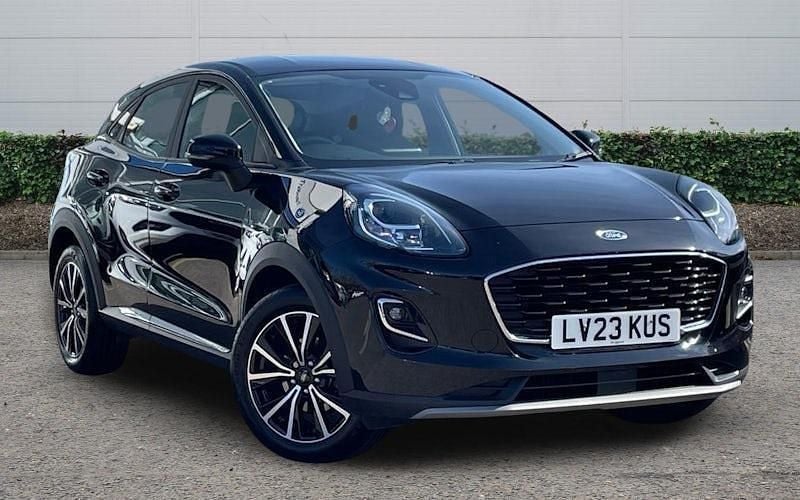 Used Ford Puma Titanium 125 HP (91 kW) 2023 Black SUV