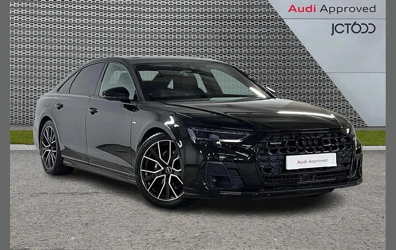 Used Audi A8 Black Edition 281 HP (206 kW) 2023 Black Sedan