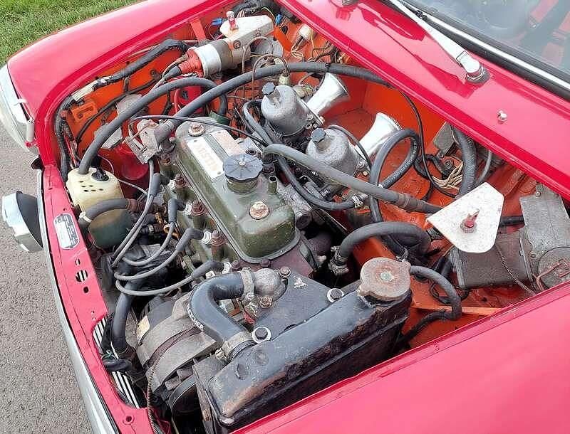 Used Austin Mini 1968 Red/white