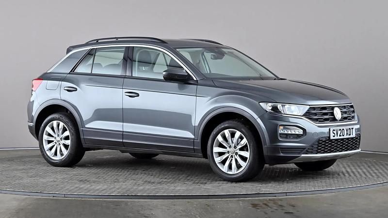 Used VW T-Roc SE 115 HP (84 kW) 2020 Grey SUV