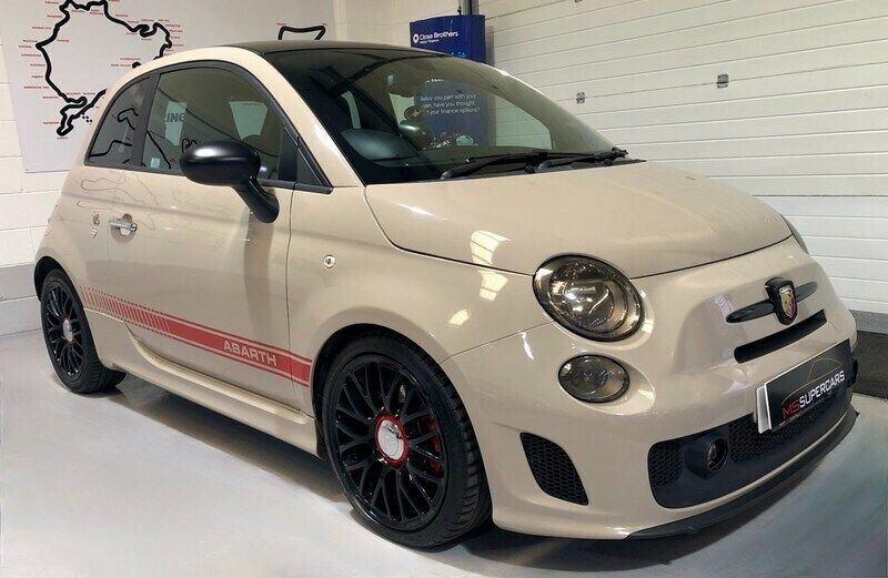 Beige Used 2014 Abarth 595 Turismo Hatchback | £6,485 (Fair price) - Image 1/4