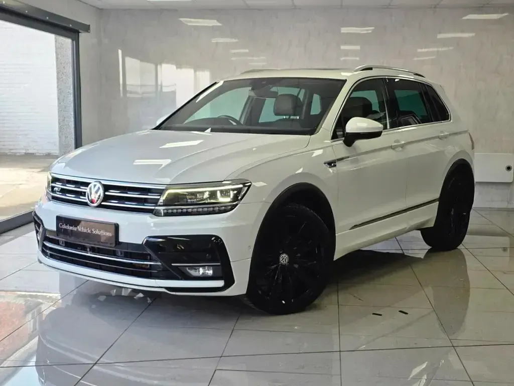 Used VW Tiguan R-line 150 HP (110 kW) 2019 White SUV