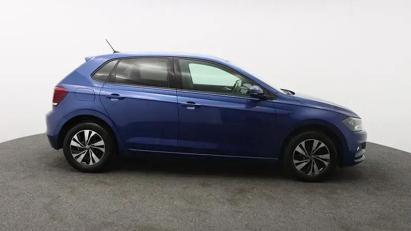 Used VW Polo Match 95 HP (69 kW) 2021 Blue Hatchback