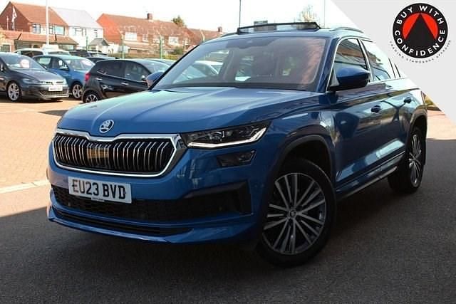 Used Skoda Kodiaq LAURIN & KLEMENT 190 HP (139 kW) 2023 Blue SUV