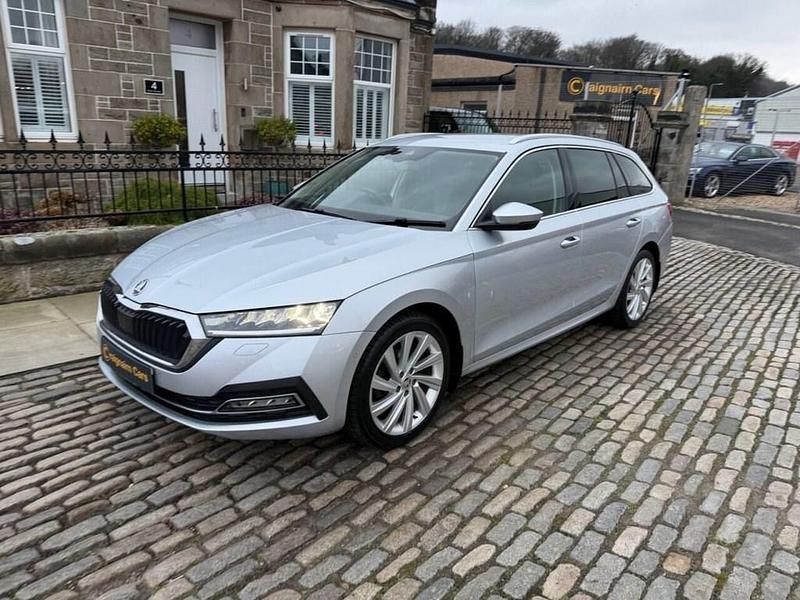 Used Skoda Octavia SE L First Edition 150 HP (110 kW) 2020 Silver Estate