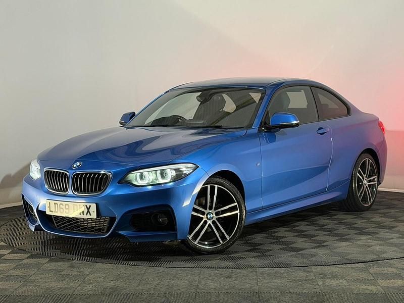 Begagnad BMW 218 M Sport 2019 Blå Sportkupé