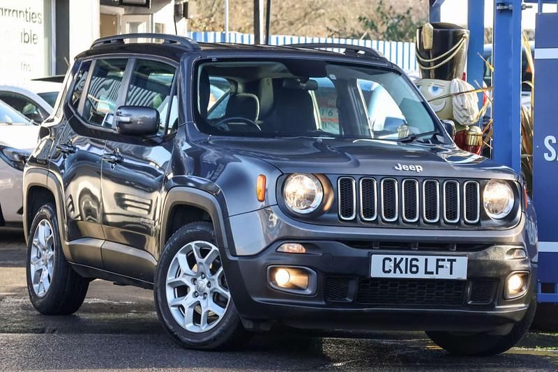 Grey Used 2016 Jeep Renegade Longitude SUV | £6,891 (Fair price) - Image 1/4