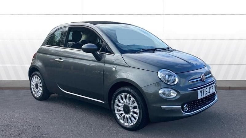 Used 2019 Fiat 500 Lounge Cabriolet | £7,495 (Good price) - Image 1/3
