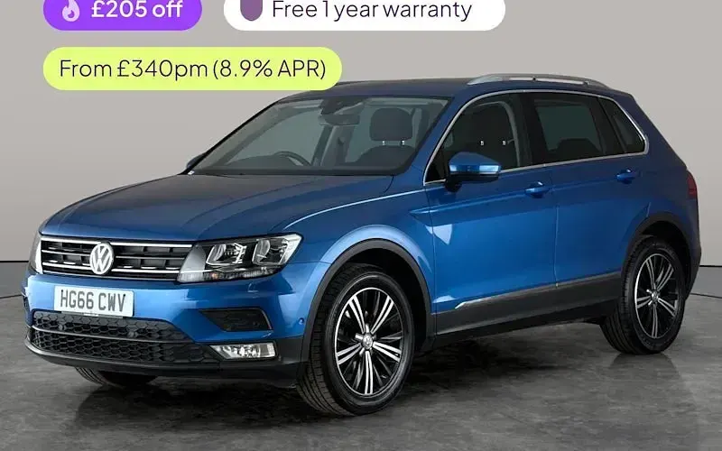 Used VW Tiguan SE 150 HP (110 kW) 2018 SUV
